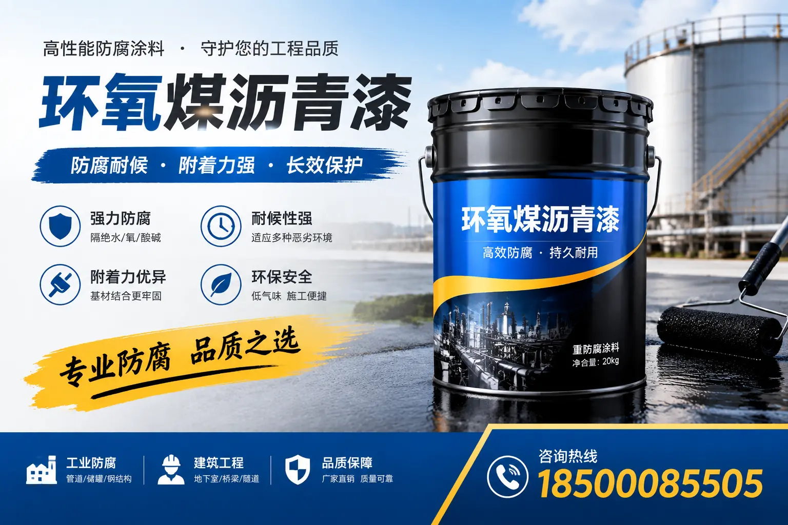 如何选择适合的环氧煤沥青漆？辽阳市场选型指南